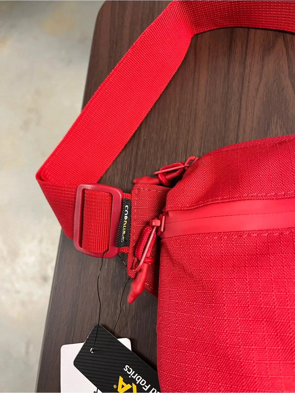 Jordan Franchise Crossbody Bag 2L Gym Red CORDURA MA0901-R78 NWT